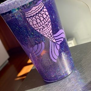 Mermaid Snowglobe Tumbler